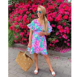 NWT Lilly Pulitzer Blaire fit and flare stretch dress